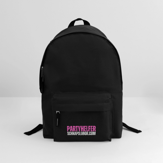 Partyhelfer - Rucksack - Schwarz