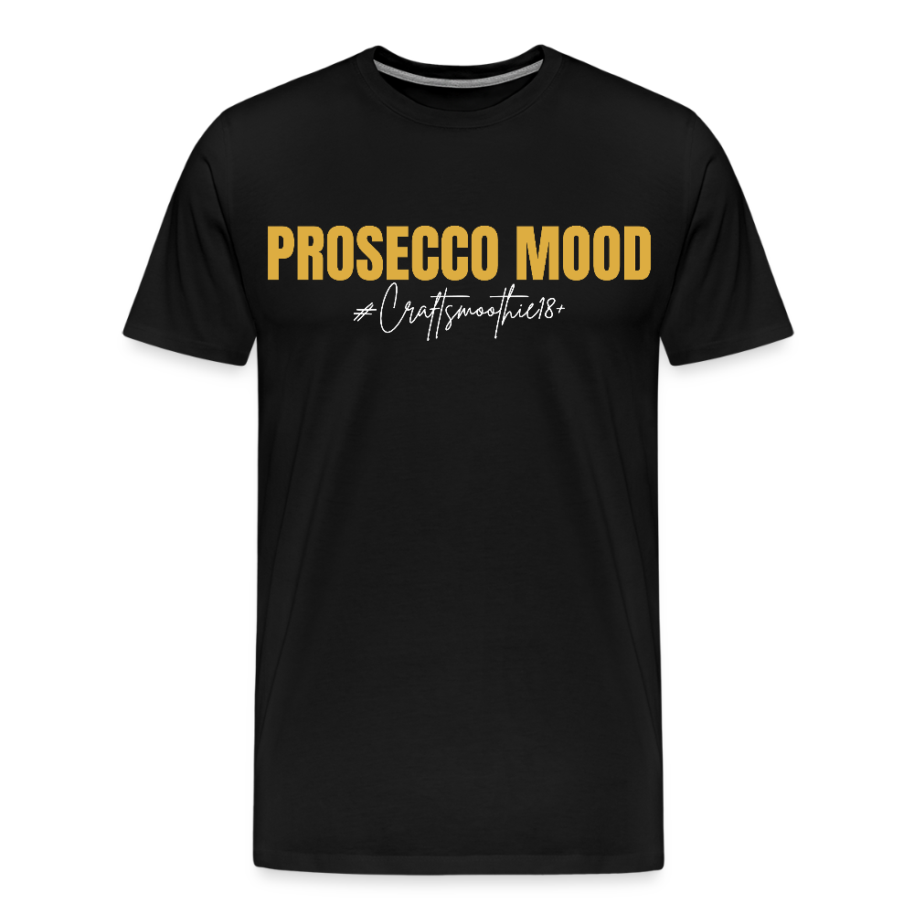 Prosecco Mood - Männer Premium T-Shirt - Schwarz