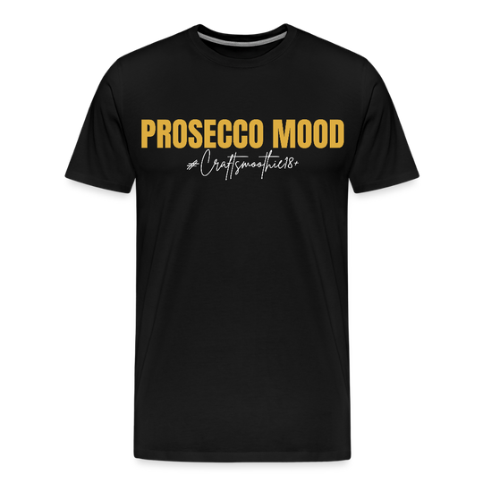 Prosecco Mood - Männer Premium T-Shirt - Schwarz