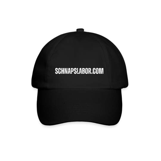 Schnapslabor - Baseballkappe - Schwarz/Schwarz