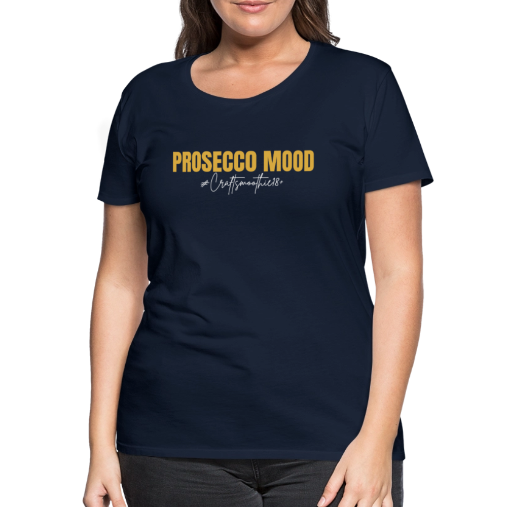 Prosecco Mood - Frauen Premium T-Shirt - Navy