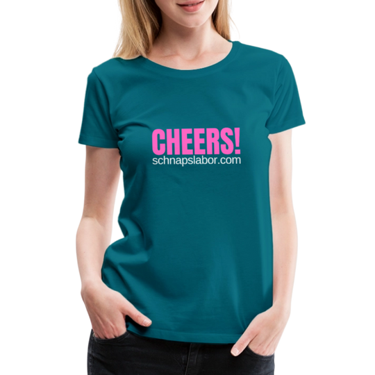 Cheers - Frauen Premium T-Shirt - Divablau