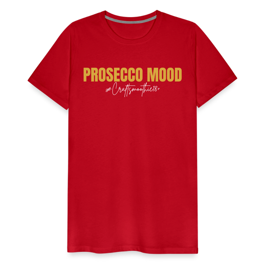 Prosecco Mood - Männer Premium T-Shirt - Rot