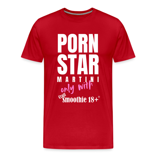 Pornstar - Männer Premium T-Shirt - Rot