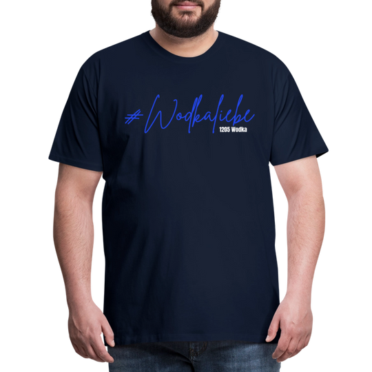 #Wodkaliebe 1205 - Männer Premium T-Shirt - Navy