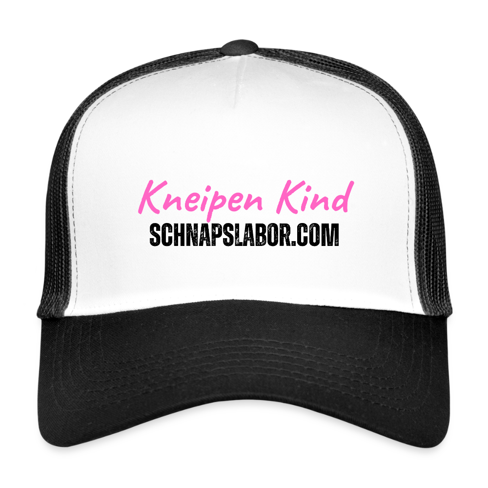 Kneipen Kind - Trucker Cap - Weiß/Schwarz