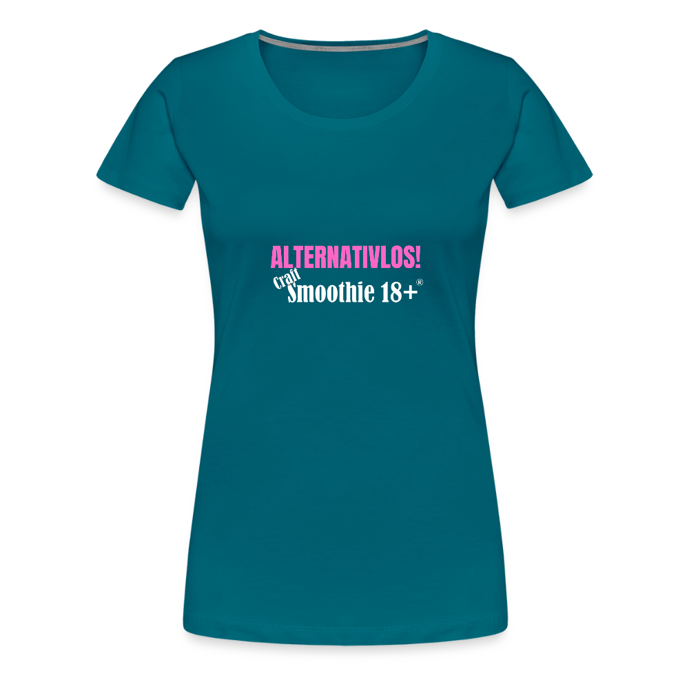 Alternativlos - Frauen Premium T-Shirt - Divablau