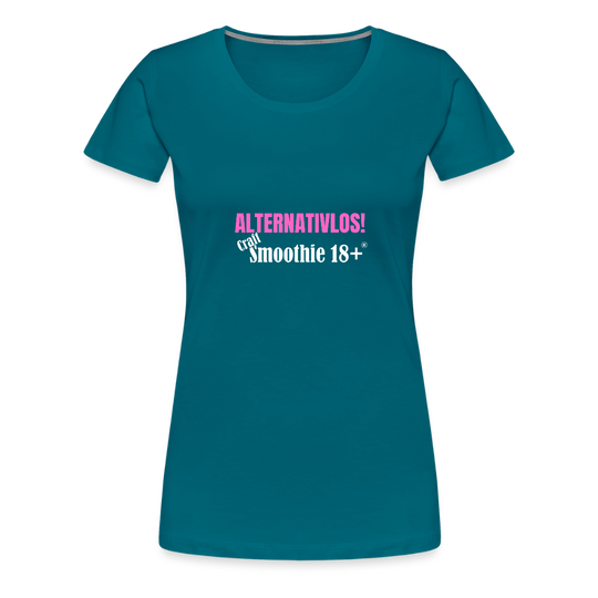 Alternativlos - Frauen Premium T-Shirt - Divablau