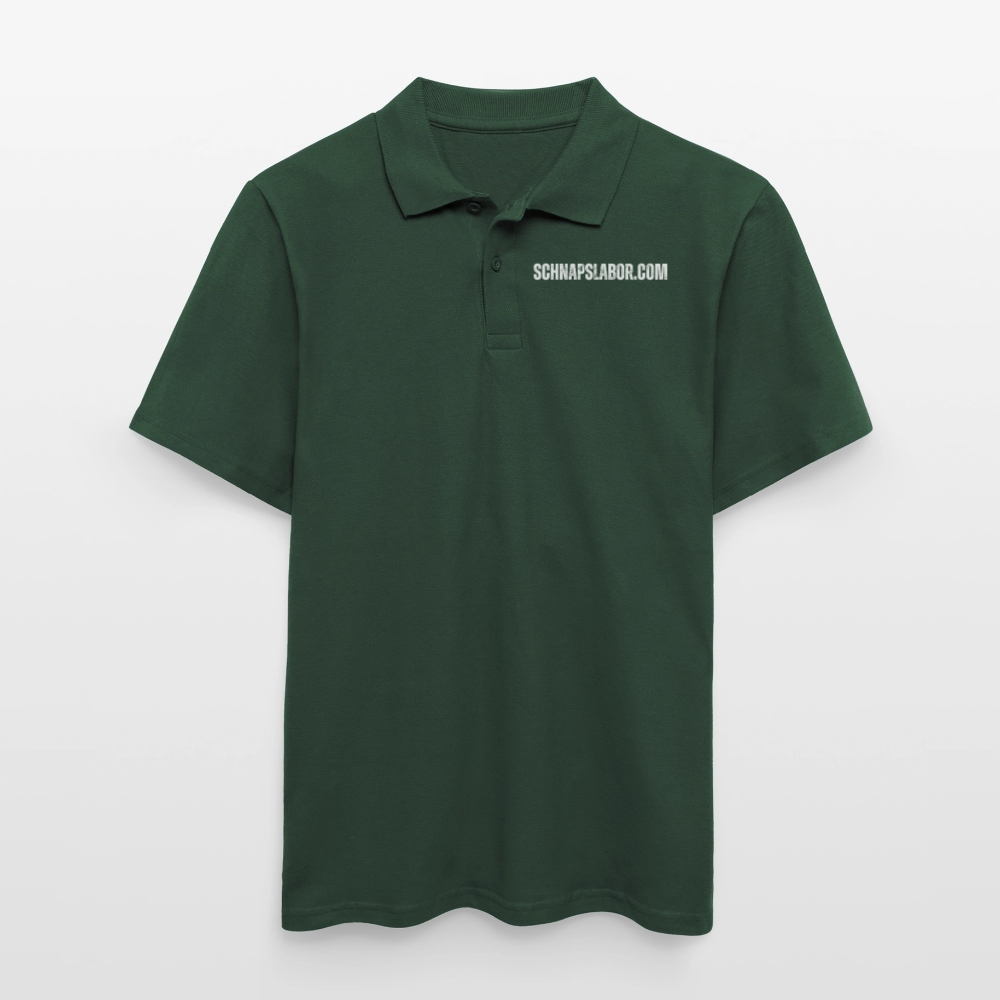 Schnapslabor - Männer Poloshirt - Tannengrün