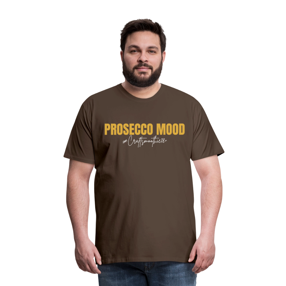 Prosecco Mood - Männer Premium T-Shirt - Edelbraun
