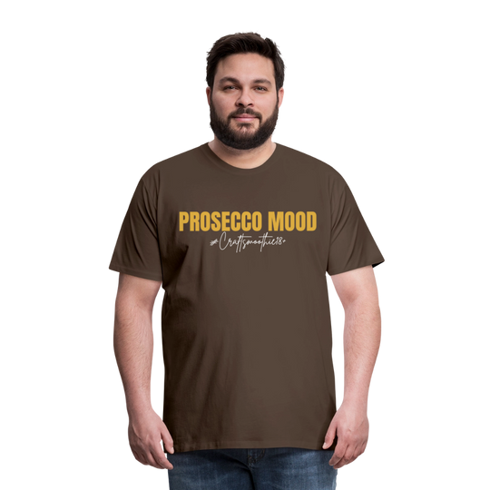 Prosecco Mood - Männer Premium T-Shirt - Edelbraun