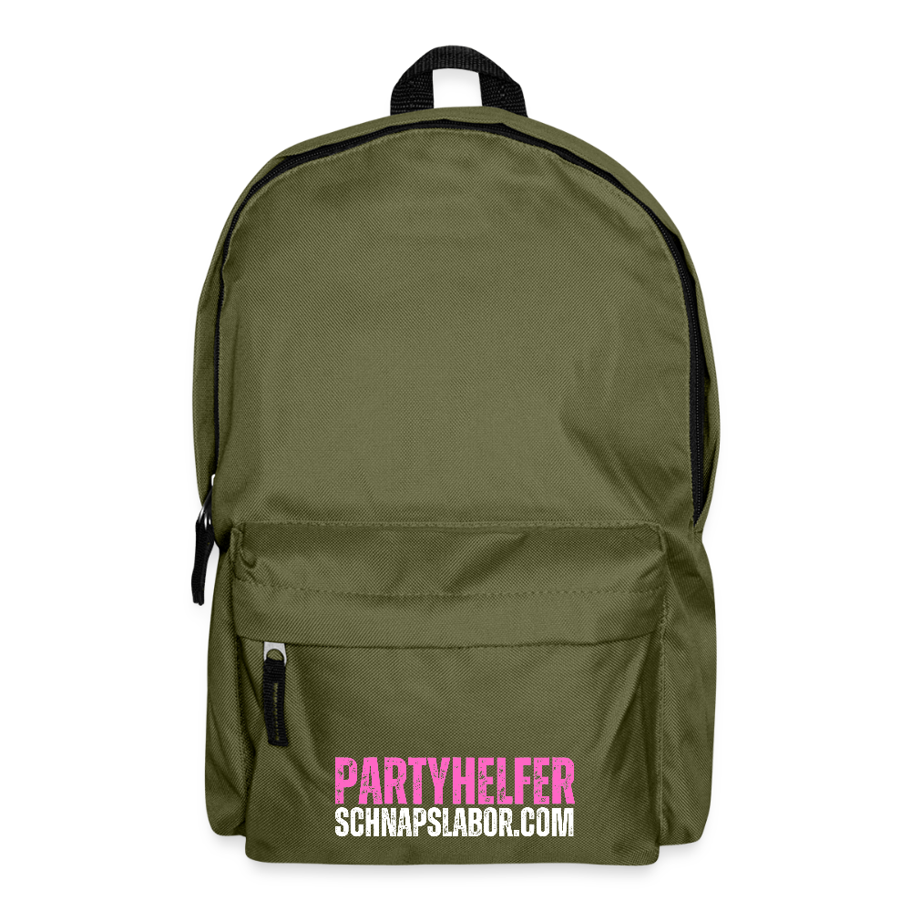 Partyhelfer - Rucksack - Olivgrün