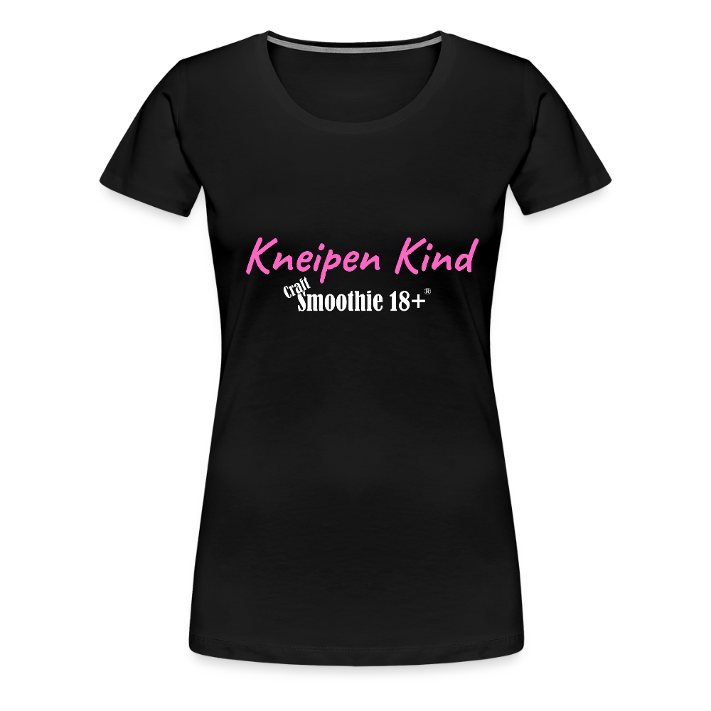 Kneipenkind - Frauen Premium T-Shirt - Schwarz