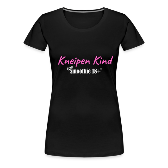 Kneipenkind - Frauen Premium T-Shirt - Schwarz