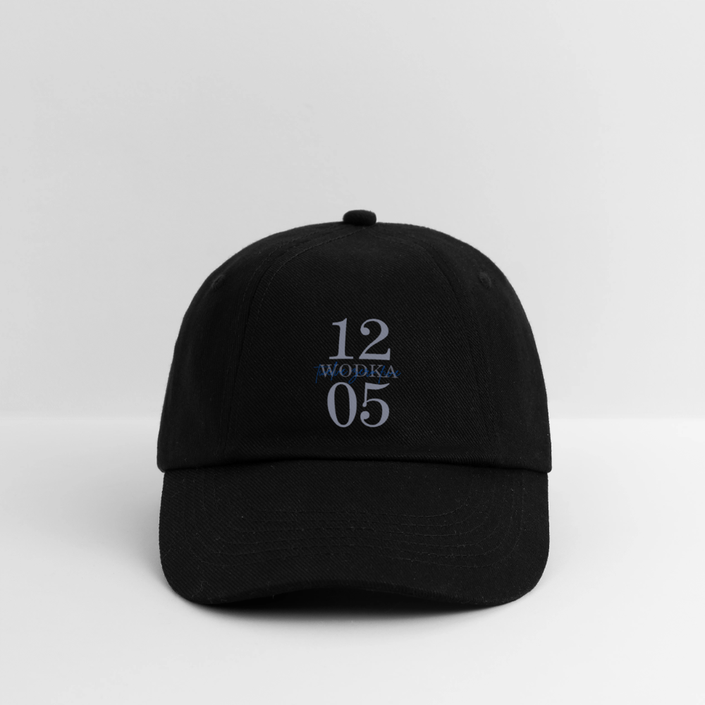 #Wodkaliebe 1205 - Baseballkappe - Schwarz/Schwarz