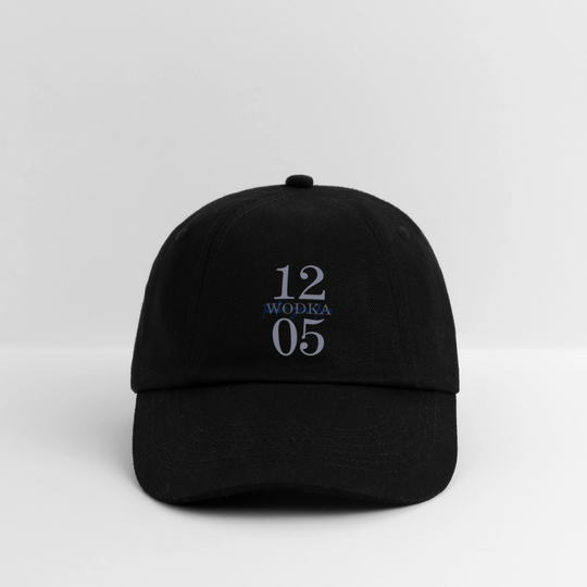 #Wodkaliebe 1205 - Baseballkappe - Schwarz/Schwarz