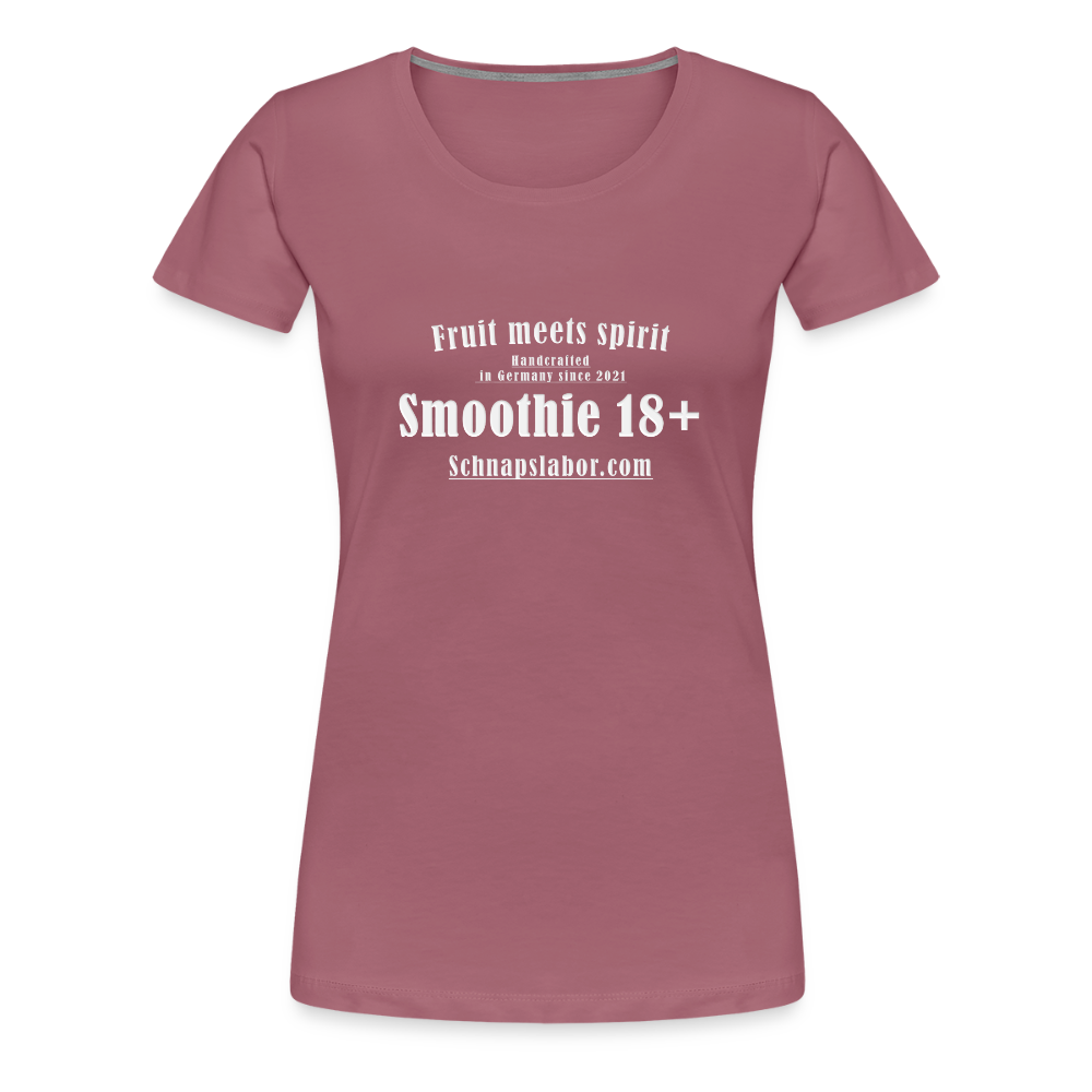 Fruit meets Spirit - "Frauen Premium T-Shirt" - Malve