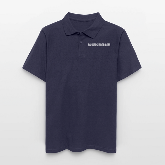 Schnapslabor - Männer Poloshirt - Navy