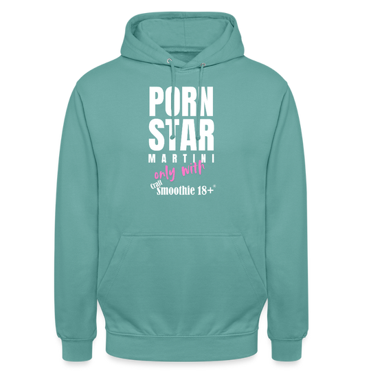 Pornstar Hoodie - "Unisex" - Pastelltürkis