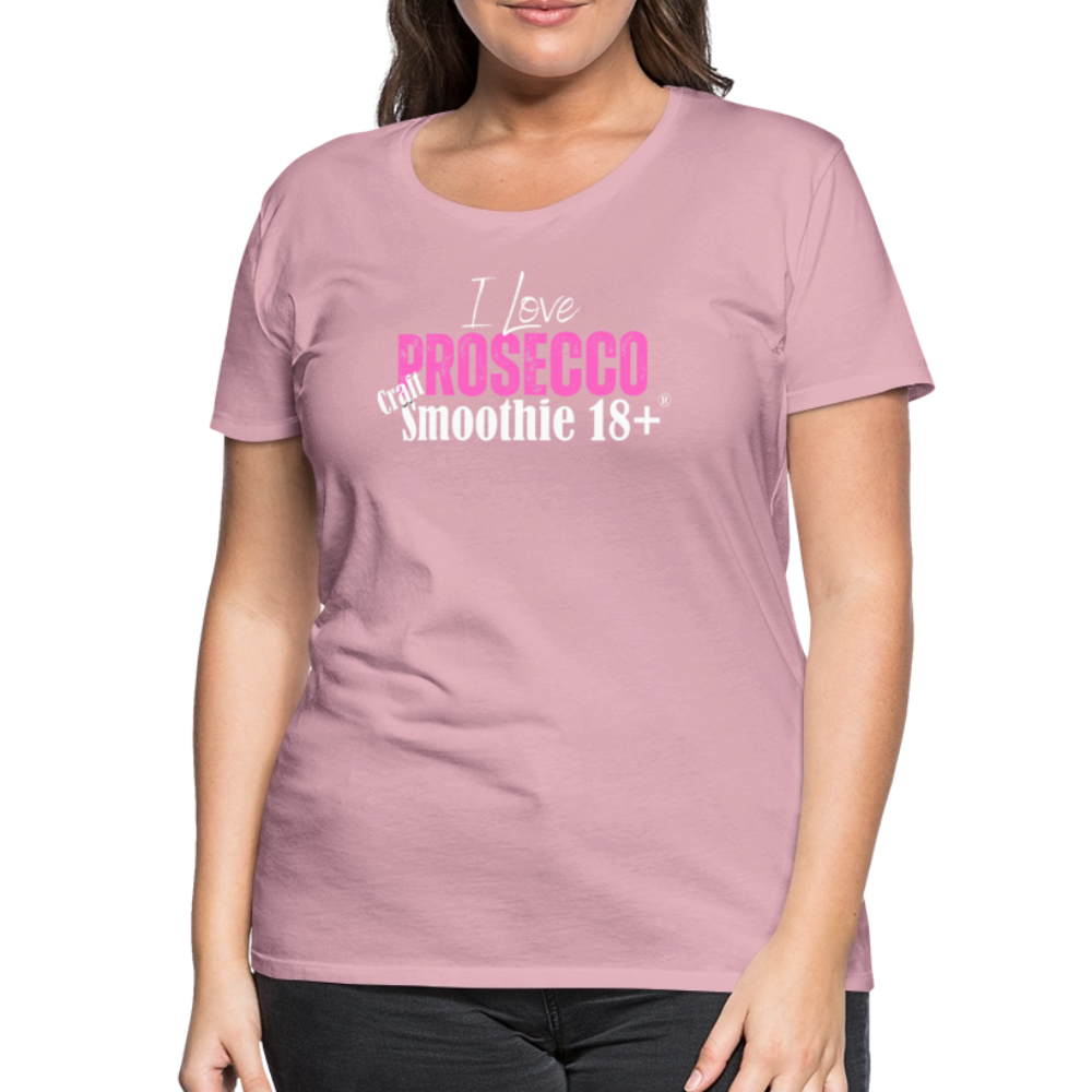 I love Prosecco - Frauen Premium T-Shirt - Hellrosa