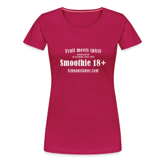 Fruit meets Spirit - "Frauen Premium T-Shirt" - dunkles Pink