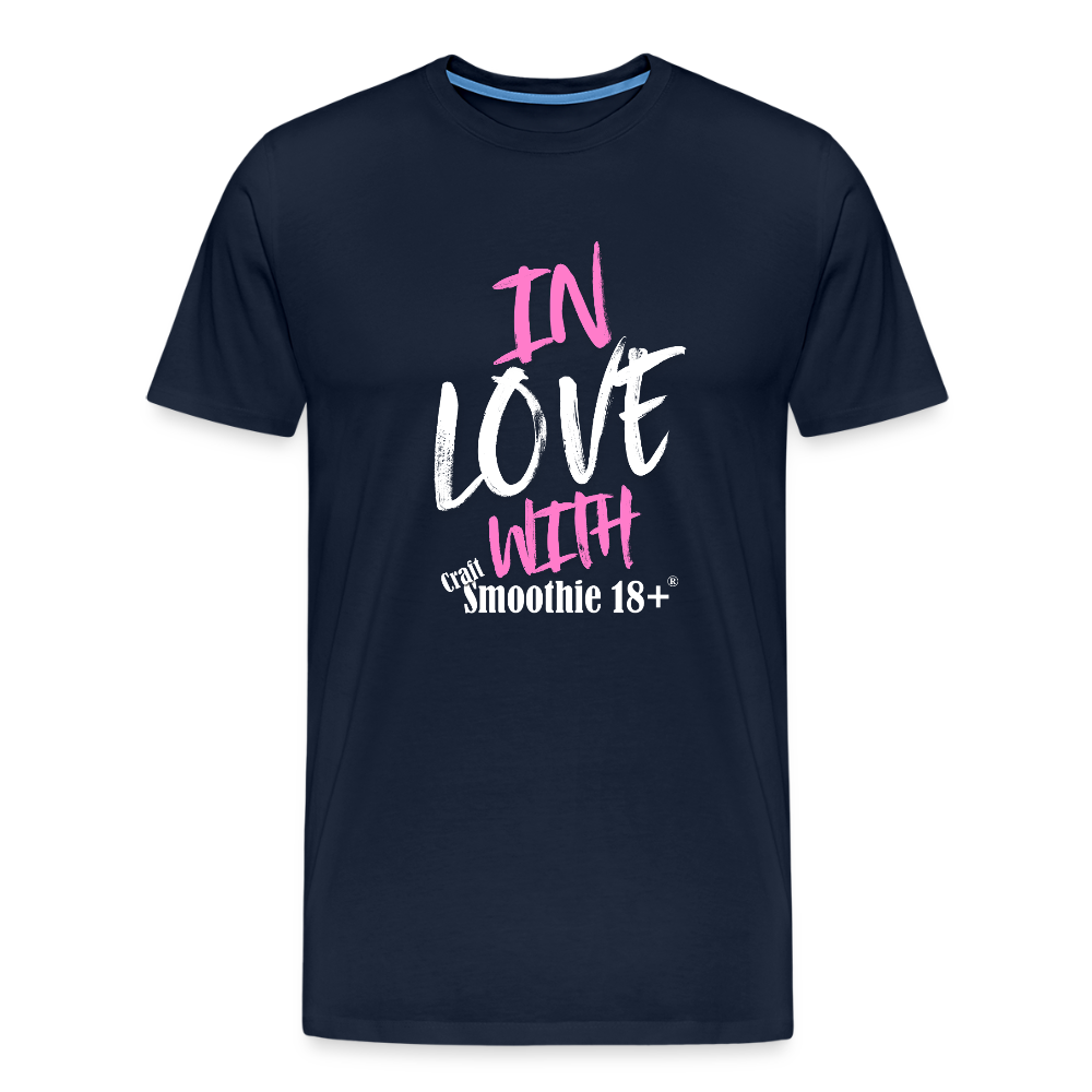 In Love - Männer Premium T-Shirt - Navy
