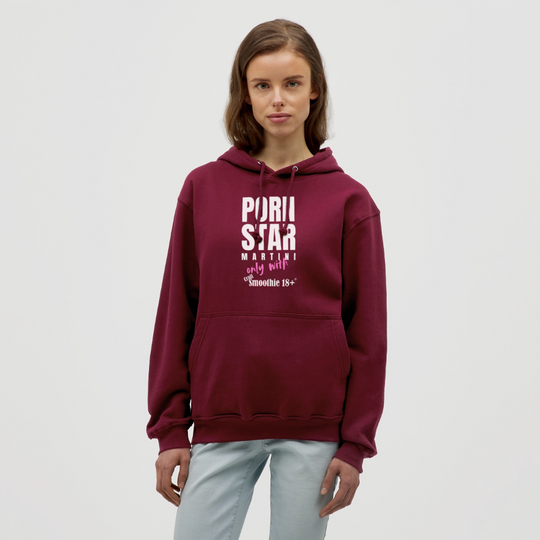 Pornstar Hoodie - "Unisex" - Bordeaux