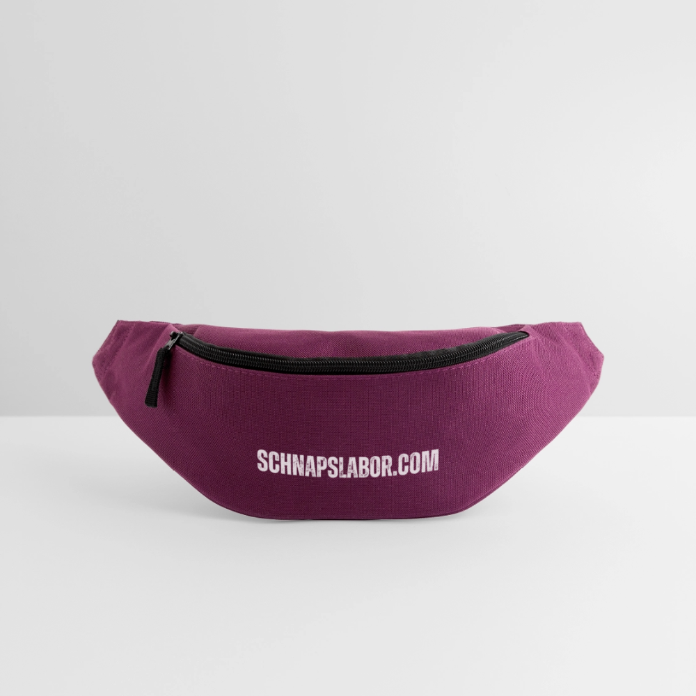 Schnapslabor - Umhänge / Bauchtasche - Burgunderrot