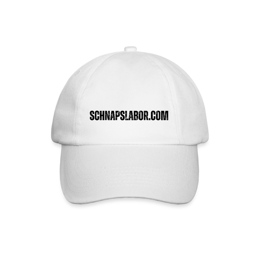 Schnapslabor - Baseballkappe - Weiß/Weiß