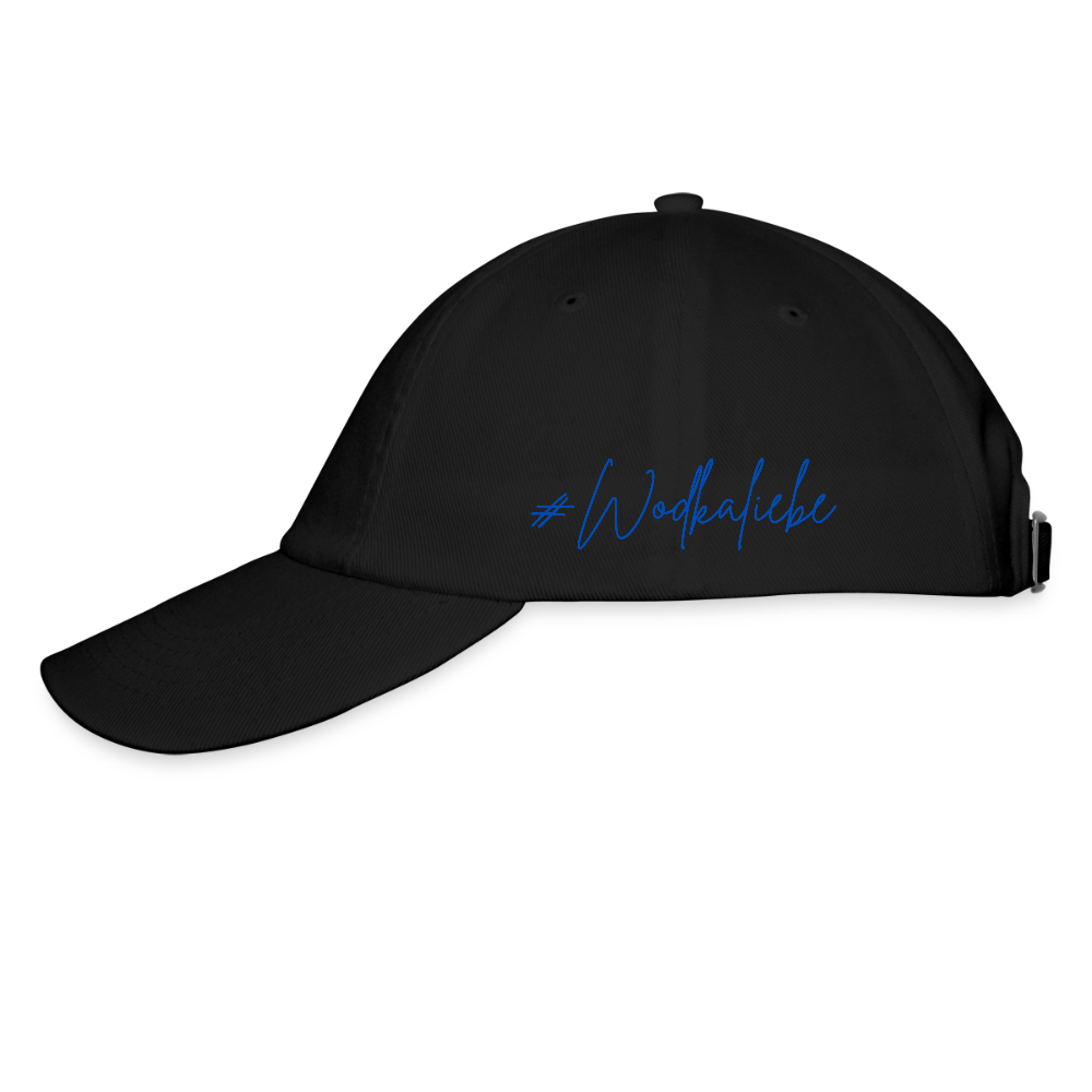 #Wodkaliebe 1205 - Baseballkappe - Schwarz/Schwarz