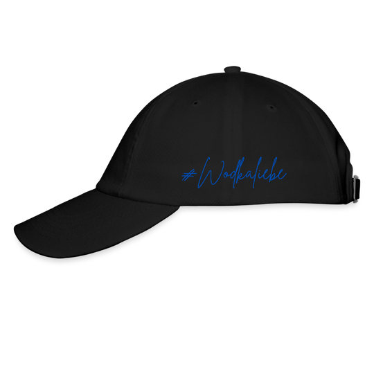 #Wodkaliebe 1205 - Baseballkappe - Schwarz/Schwarz