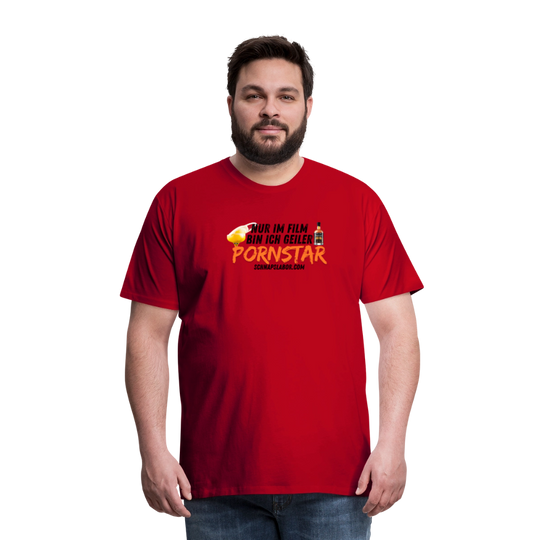 Männer Premium T-Shirt - Rot