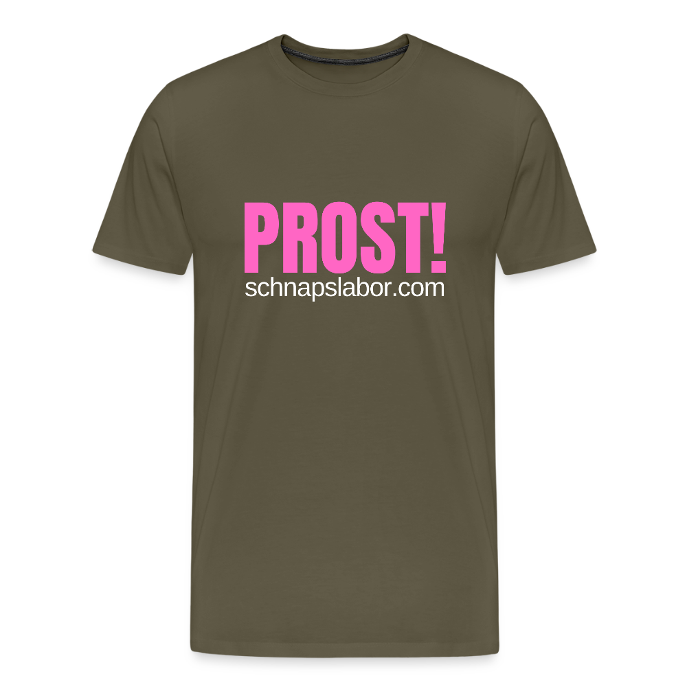 Prost - Männer Premium T-Shirt - Khaki