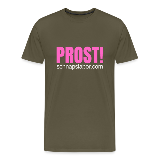 Prost - Männer Premium T-Shirt - Khaki