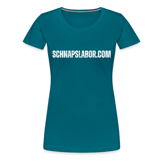 Schnapslabor - "Frauen Premium T-Shirt" - Divablau