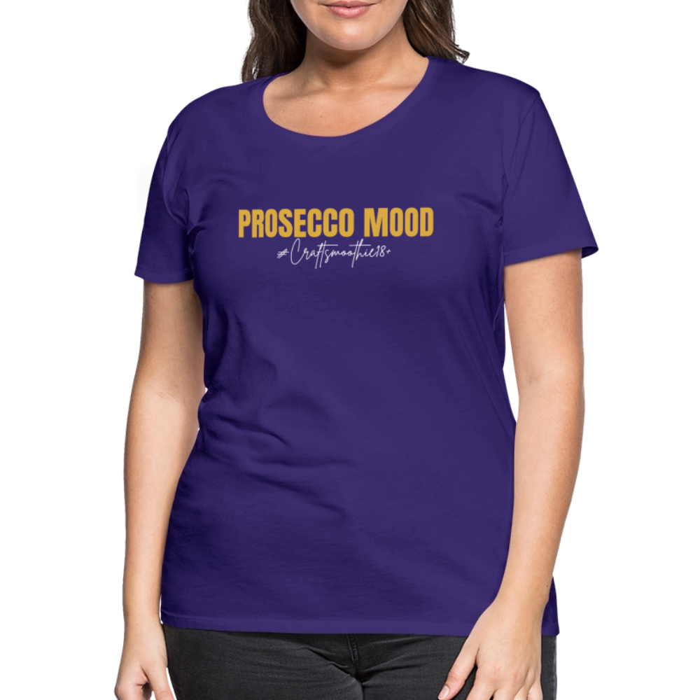 Prosecco Mood - Frauen Premium T-Shirt - Lila