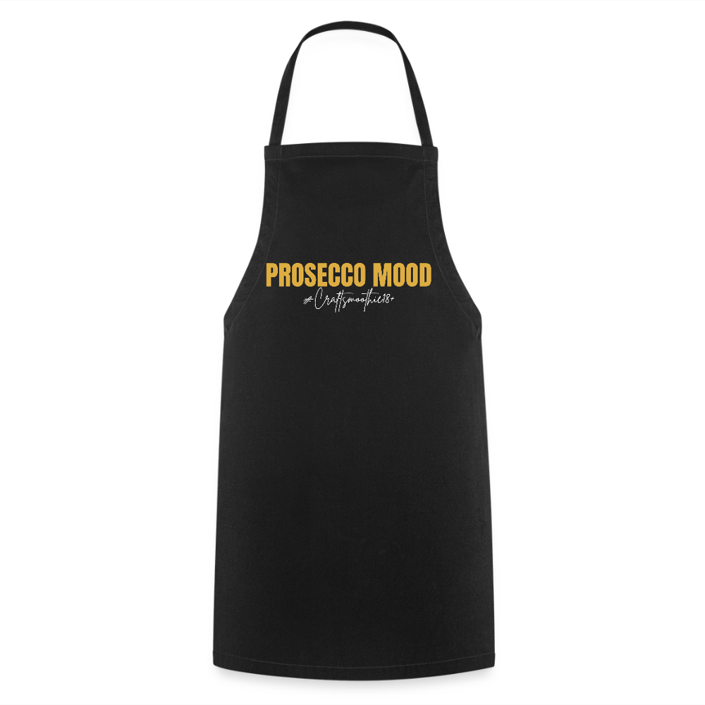 Prosecco Mood - Kochschürze - Schwarz