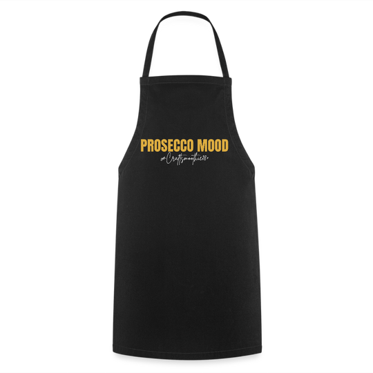 Prosecco Mood - Kochschürze - Schwarz