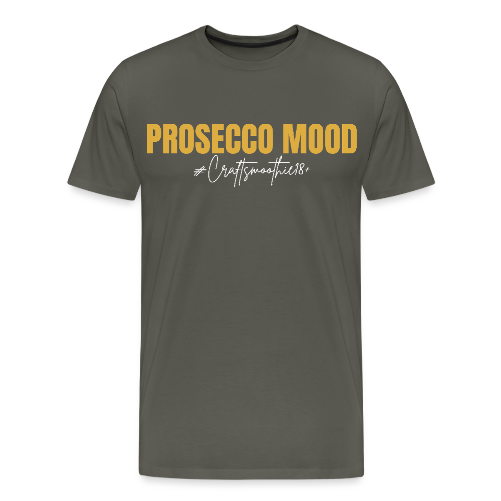 Prosecco Mood - Männer Premium T-Shirt - Asphalt