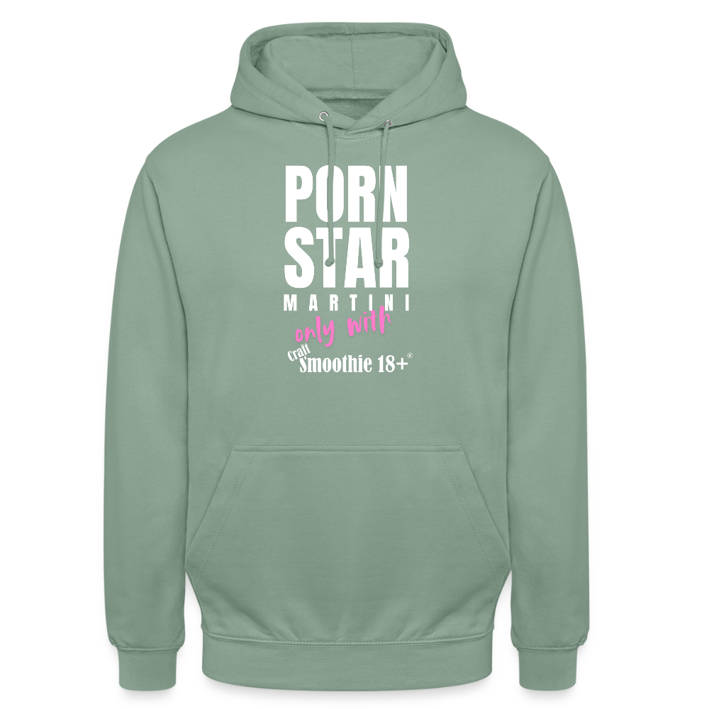 Pornstar Hoodie - "Unisex" - Graugrün