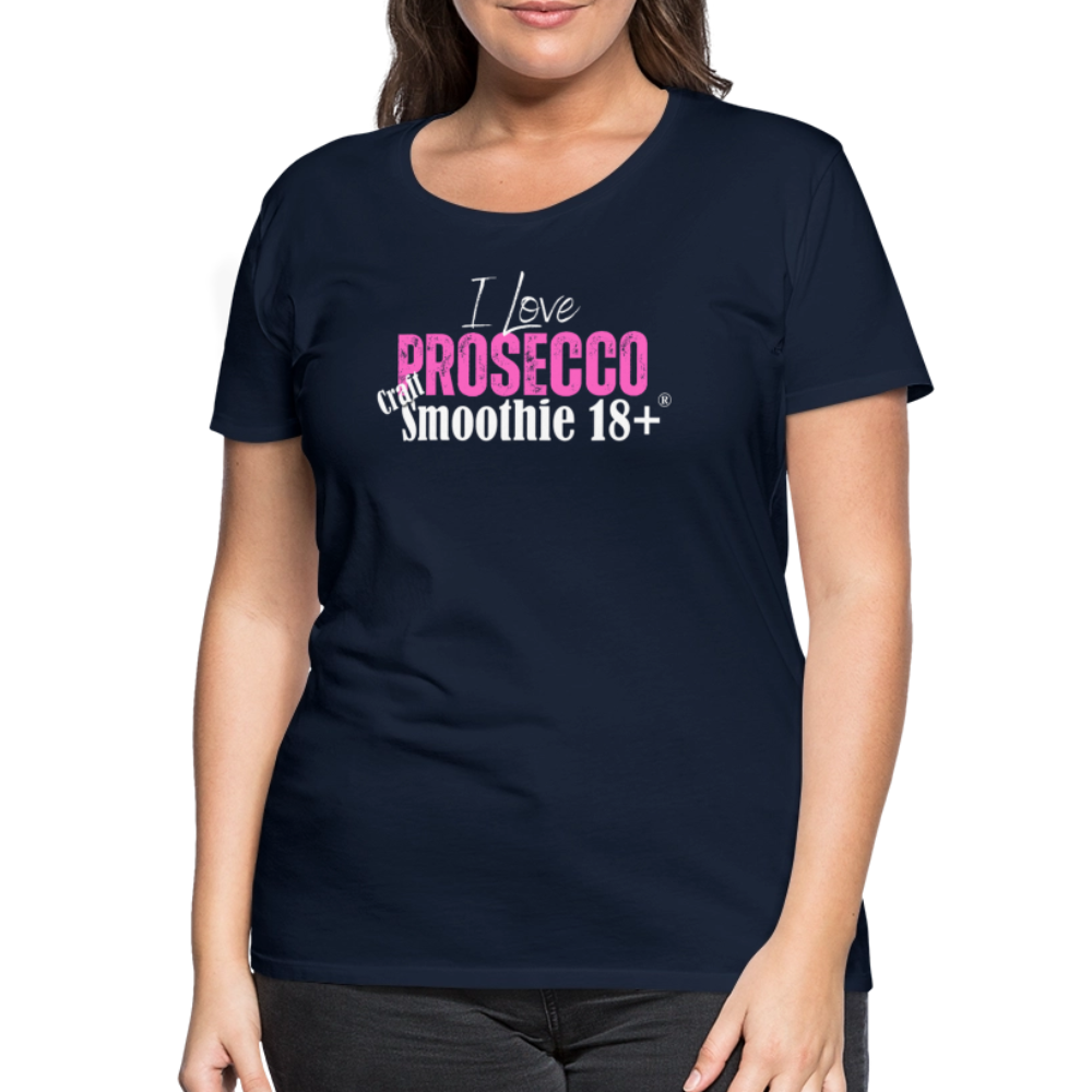 I love Prosecco - Frauen Premium T-Shirt - Navy