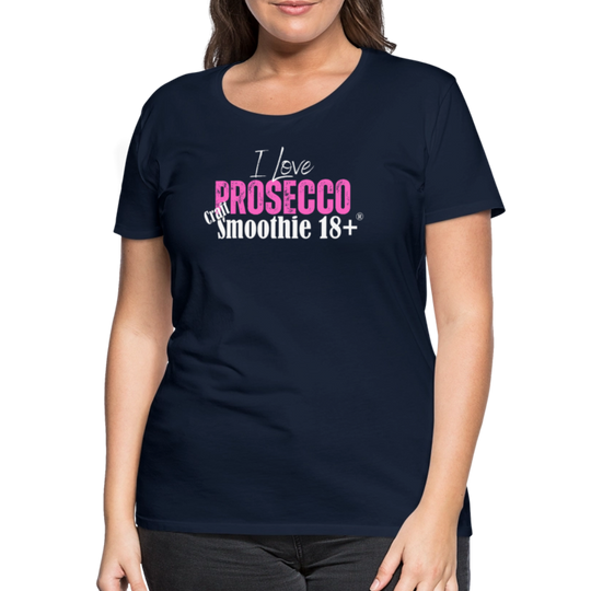 I love Prosecco - Frauen Premium T-Shirt - Navy