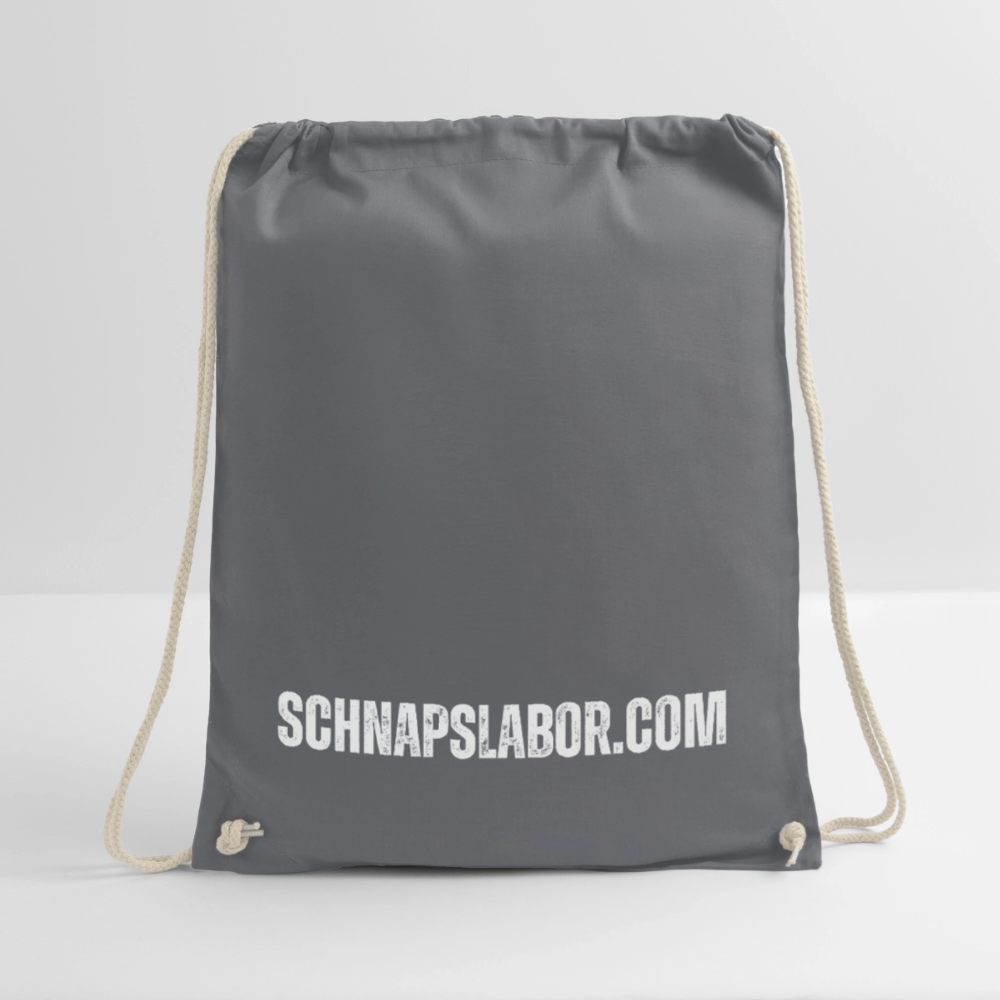 Schnapslabor - Turnbeutel - Grau