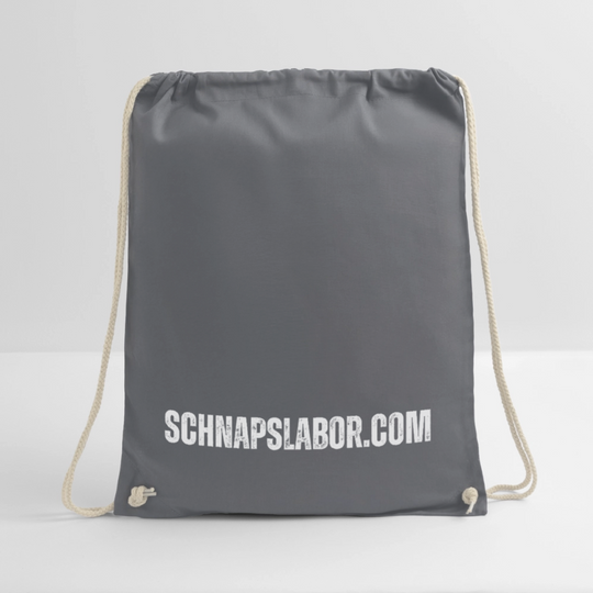 Schnapslabor - Turnbeutel - Grau