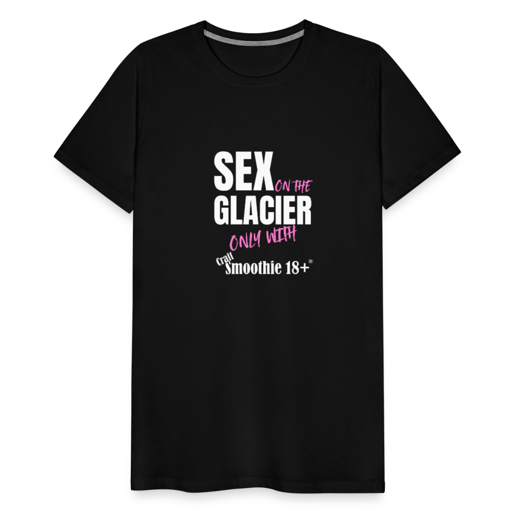 Sex on the Glacier - "Männer Premium T-Shirt" - Schwarz