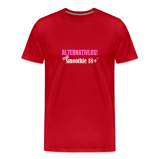 Alternativlos - Männer Premium T-Shirt - Rot