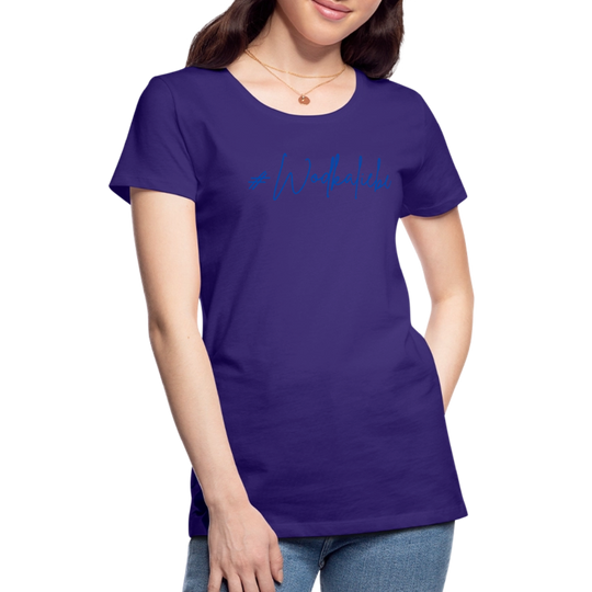 #Wodkaliebe - Frauen Premium T-Shirt - Lila