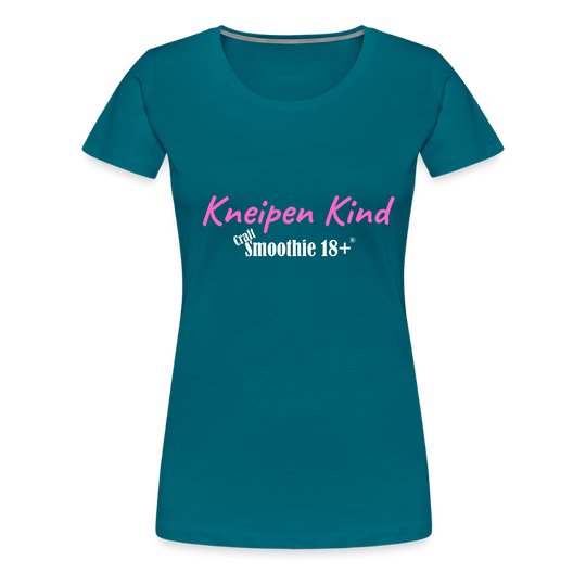 Kneipenkind - Frauen Premium T-Shirt - Divablau
