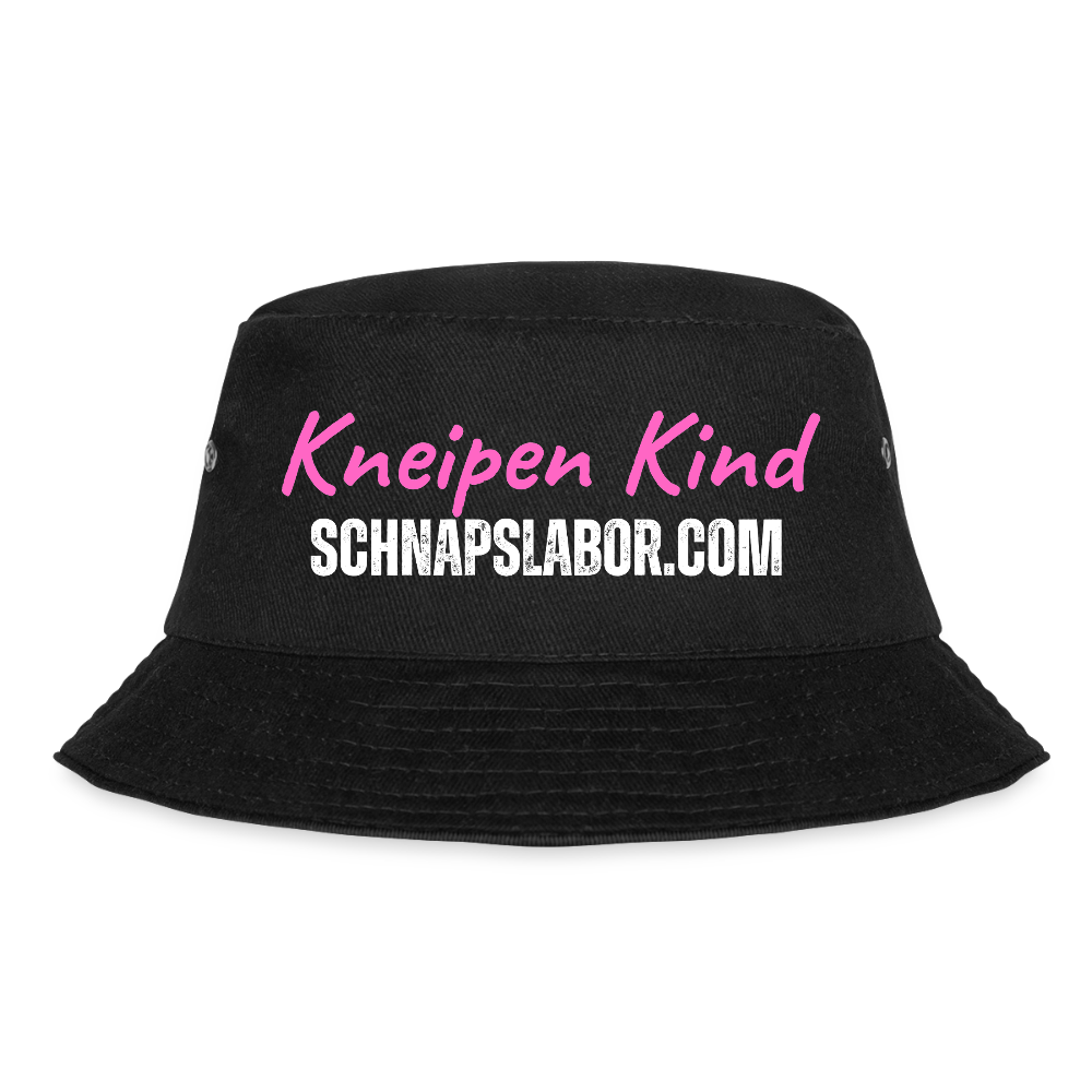 Kneipen Kind - Fischerhut - Schwarz