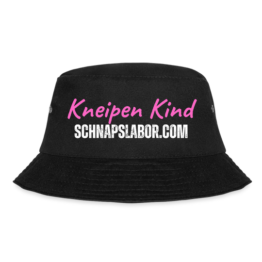 Kneipen Kind - Fischerhut - Schwarz